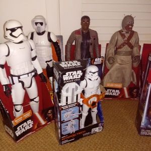 Star wars 18in figurines
